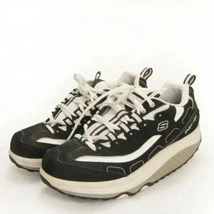 Sketchers Y2K 90s Style Black White Raver Platform Sneaker Shoes